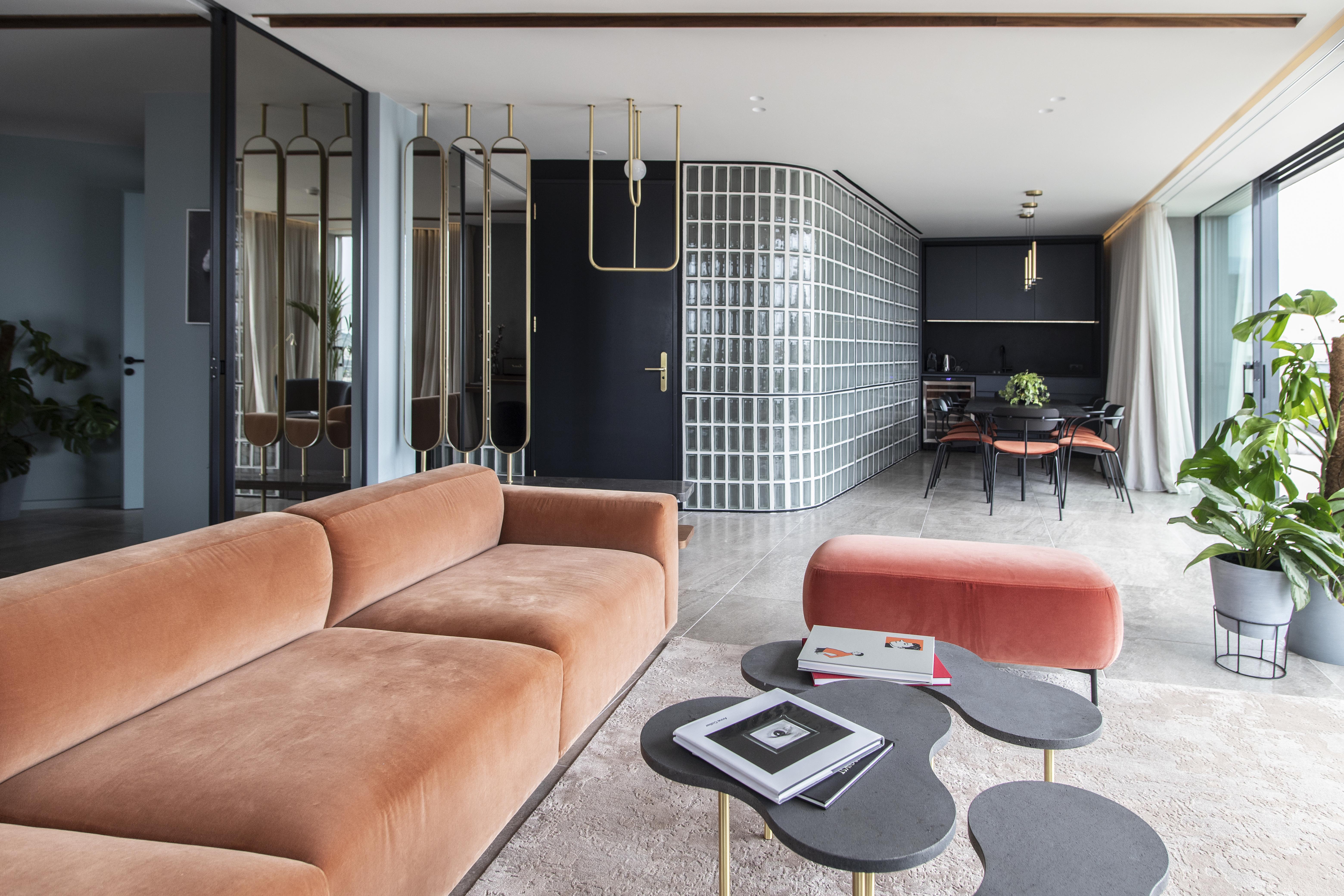 โรงแรมเพเรียนท์ เอเธนส์ ภายนอก รูปภาพ The interior of a penthouse apartment at The Standard